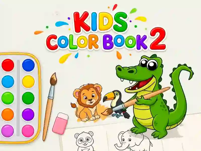 Kids Color Book 2 — δωρεάν online παιχνίδι