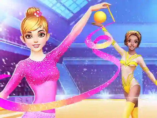 Gymnastics Girls Dress Up Game — δωρεάν online παιχνίδι