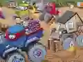 Nickelodeon destruction truck derby — δωρεάν online παιχνίδι