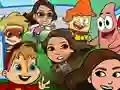Nickelodeon Tag attack — δωρεάν online παιχνίδι