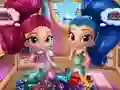 Shimmer And Shine Wardrobe Cleaning — δωρεάν online παιχνίδι