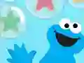 123 Sesame Street: Cookie's Color Burst — δωρεάν online παιχνίδι