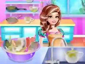 Princess Household Chores — δωρεάν online παιχνίδι