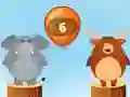 Jungle Balloons Subtraction — δωρεάν online παιχνίδι
