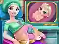 Ice Queen Pregnant Check-Up — δωρεάν online παιχνίδι