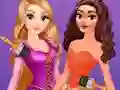 Disney Princesses Rainbow Dresses — δωρεάν online παιχνίδι