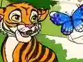 Color Me Jungle Animals — δωρεάν online παιχνίδι
