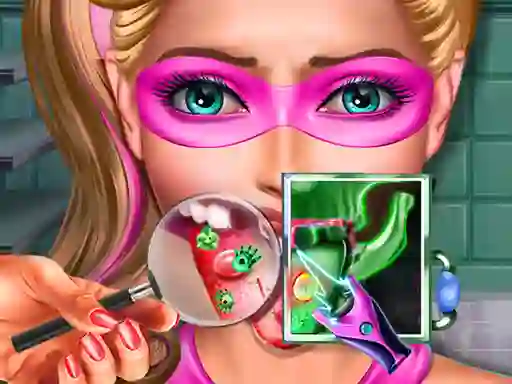  Super Doll Tongue Doctor — δωρεάν online παιχνίδι