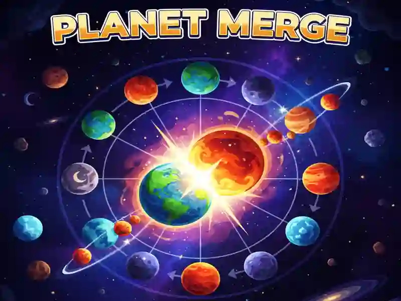 Planet Merge — δωρεάν online παιχνίδι