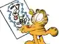 Garfield connects the dots — δωρεάν online παιχνίδι