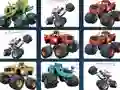 Offroad Trucks Memory — δωρεάν online παιχνίδι