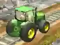 Chained Tractor Towing Train Simulator — δωρεάν online παιχνίδι