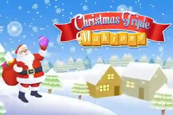Christmas Triple Mahjong — δωρεάν online παιχνίδι