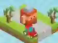Blocky Road — δωρεάν online παιχνίδι