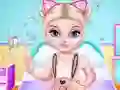 Naughty Baby Elsa's Weekend — δωρεάν online παιχνίδι