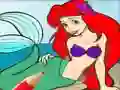 Princess Mermaid Coloring Game — δωρεάν online παιχνίδι