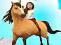 Horse Run 3D — δωρεάν online παιχνίδι