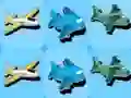 Big Fast Airplanes Match 3 — δωρεάν online παιχνίδι