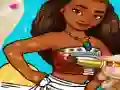 Moana Coloring Book — δωρεάν online παιχνίδι