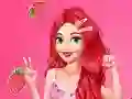 Princesses Fruity Print Fun Challenge — δωρεάν online παιχνίδι