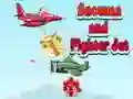 Snowman and Fighter Jet — δωρεάν online παιχνίδι
