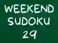 Weekend Sudoku 29 — δωρεάν online παιχνίδι