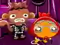 Monkey Go Happy Stage 575 Monkeys Go Halloween — δωρεάν online παιχνίδι