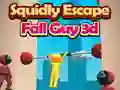 Squidly Escape Fall Guy 3D — δωρεάν online παιχνίδι