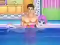 Baby Taylor Learn Swimming — δωρεάν online παιχνίδι