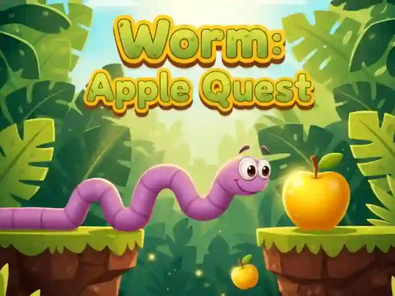 Worm:  Apple Quest — δωρεάν online παιχνίδι