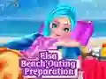 Elsa Beach Outing Preparation — δωρεάν online παιχνίδι