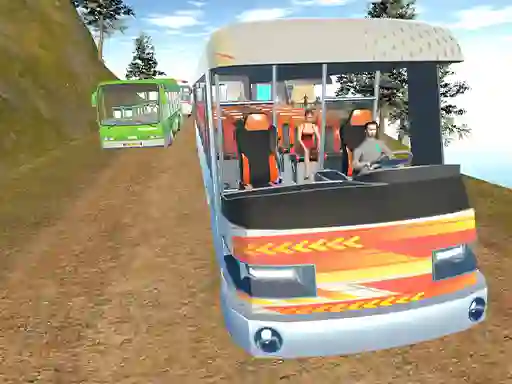 Hill Station Bus Simulator — δωρεάν online παιχνίδι
