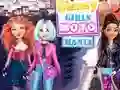 Princesses Moto Mania — δωρεάν online παιχνίδι