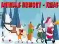 Animals Memory - Xmas — δωρεάν online παιχνίδι