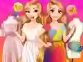 Princesses Outfit Coloring — δωρεάν online παιχνίδι