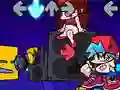 Friday Night Funkin vs Geometry Dash — δωρεάν online παιχνίδι