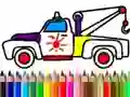 Back To School: Truck Coloring Book — δωρεάν online παιχνίδι