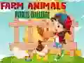 Farm Animals Puzzles Challenge — δωρεάν online παιχνίδι