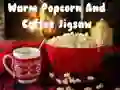 Warm Popcorn And Coffee Jigsaw — δωρεάν online παιχνίδι