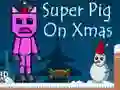 Super Pig on Xmas — δωρεάν online παιχνίδι