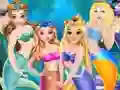 Princess Mermaid Style Dress Up — δωρεάν online παιχνίδι