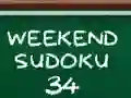 Weekend Sudoku 34 — δωρεάν online παιχνίδι