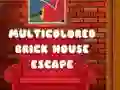 Multicolored Brick House Escape — δωρεάν online παιχνίδι
