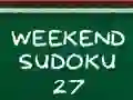Weekend Sudoku 27 — δωρεάν online παιχνίδι