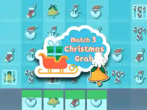 Christmas Grab Match 3 — δωρεάν online παιχνίδι