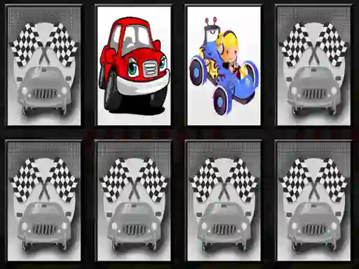 Racing Cars Memory — δωρεάν online παιχνίδι