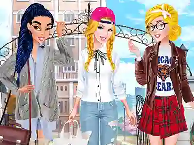 Princesses: Back to School Collection — δωρεάν online παιχνίδι