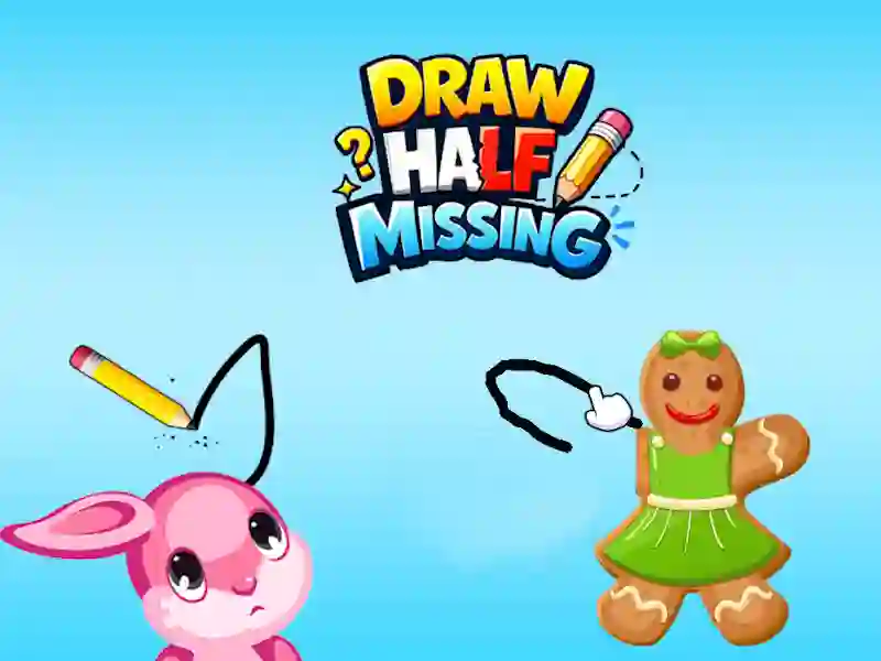 Draw Half Game — δωρεάν online παιχνίδι