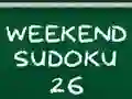 Weekend Sudoku 26 — δωρεάν online παιχνίδι