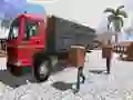 Asian offroad cargo truck driver — δωρεάν online παιχνίδι